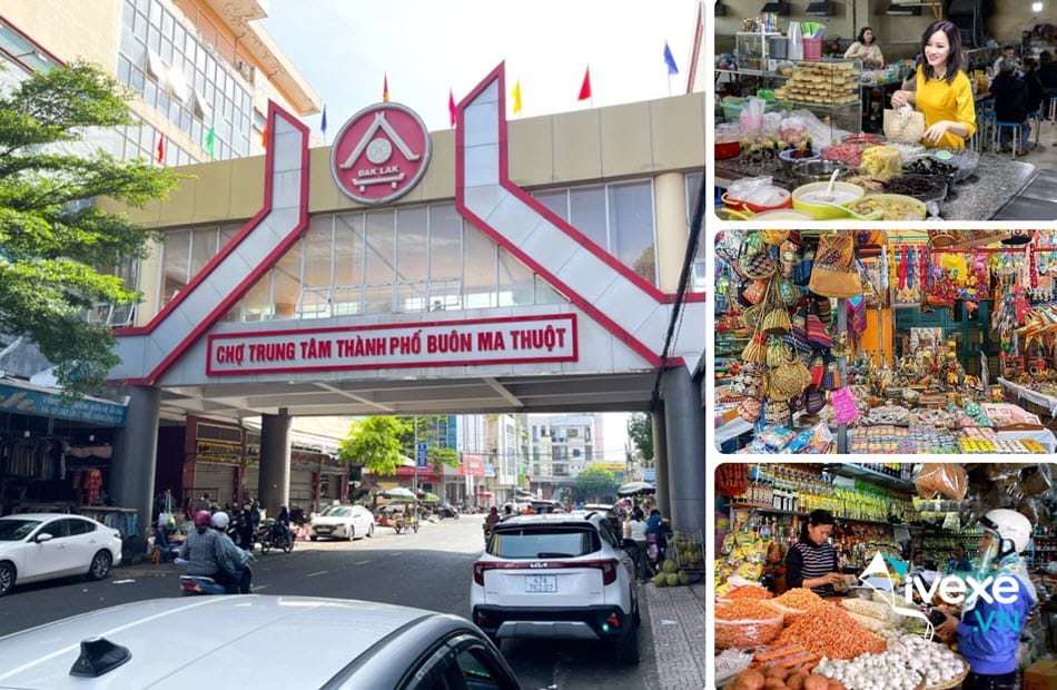 Đặc sản phong phú tại chợ Buôn Ma Thuột