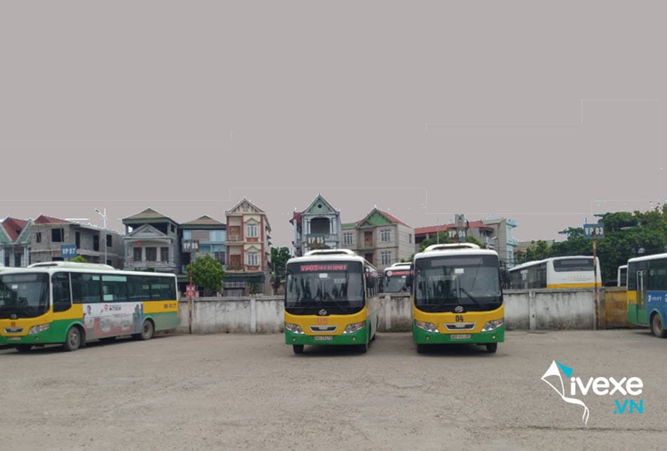 Dịch vụ xe buýt nội tỉnh từ bến xe Vĩnh Yên