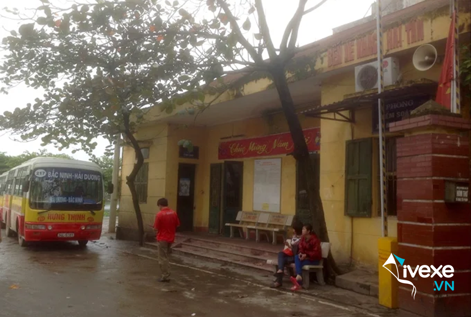 Dịch vụ xe buýt tại bến xe Hải Tân