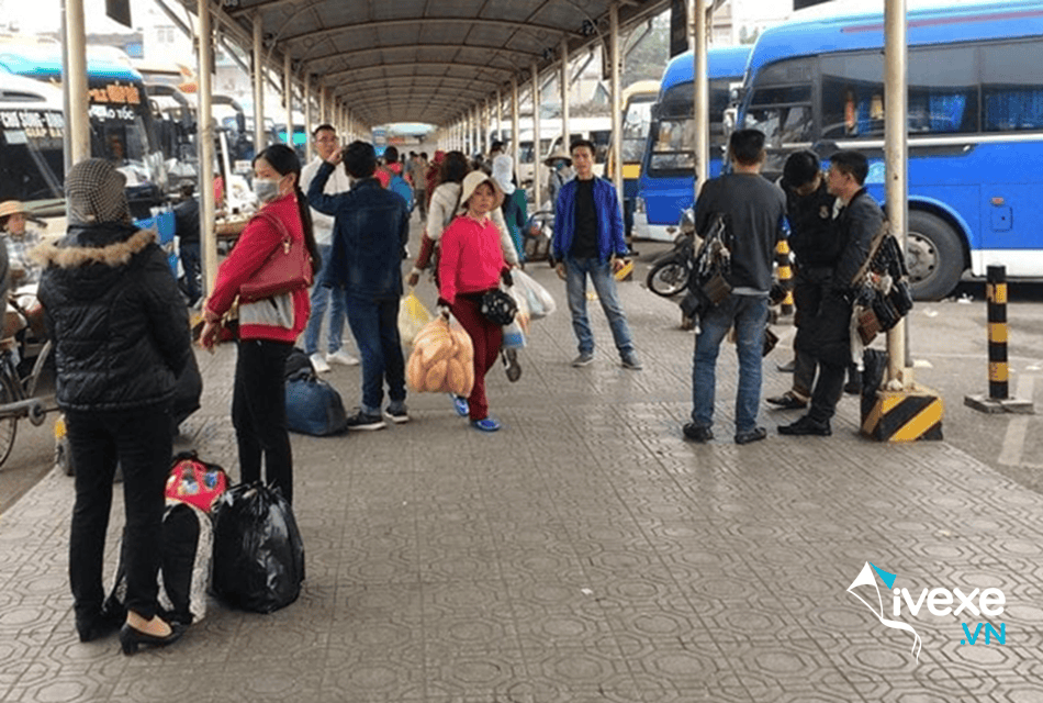 Hướng dẫn khi di chuyển tại bến xe