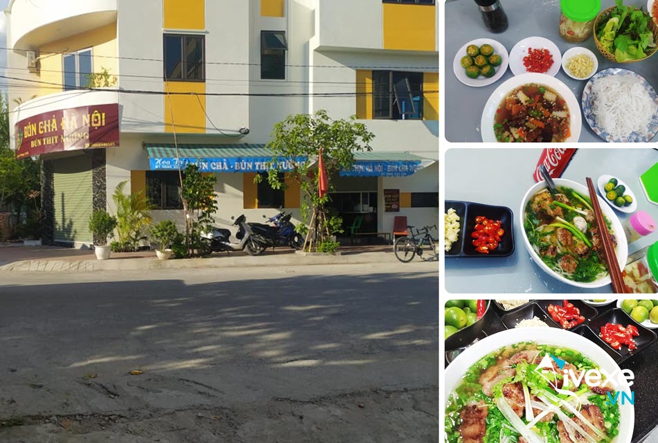 Hương vị độc đáo tại Quán bún chả Hoa Trúc gần bến xe Đan Phượng