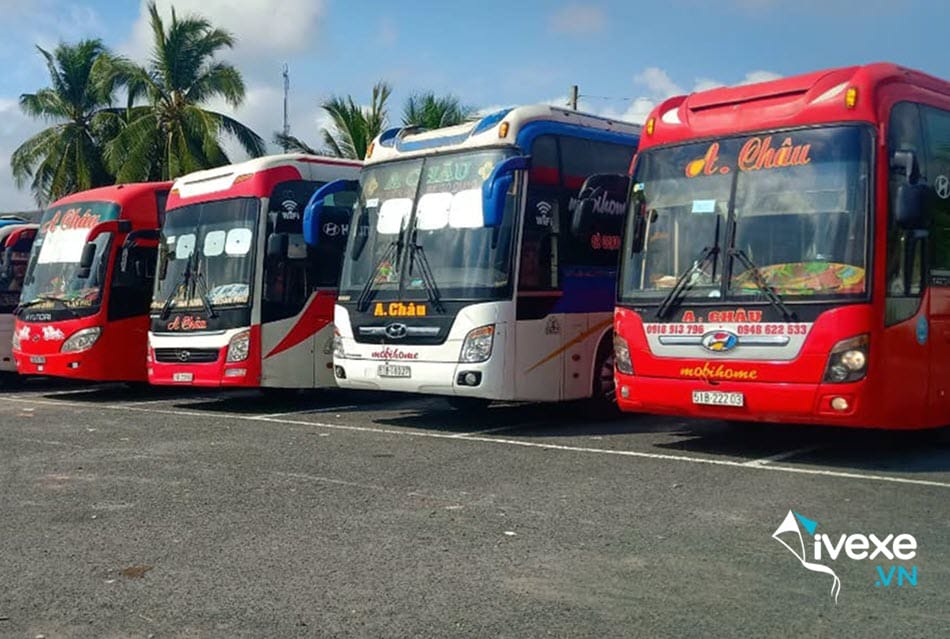 Nhà xe A Châu đi Kiên Giang từ bến xe Bến Cát