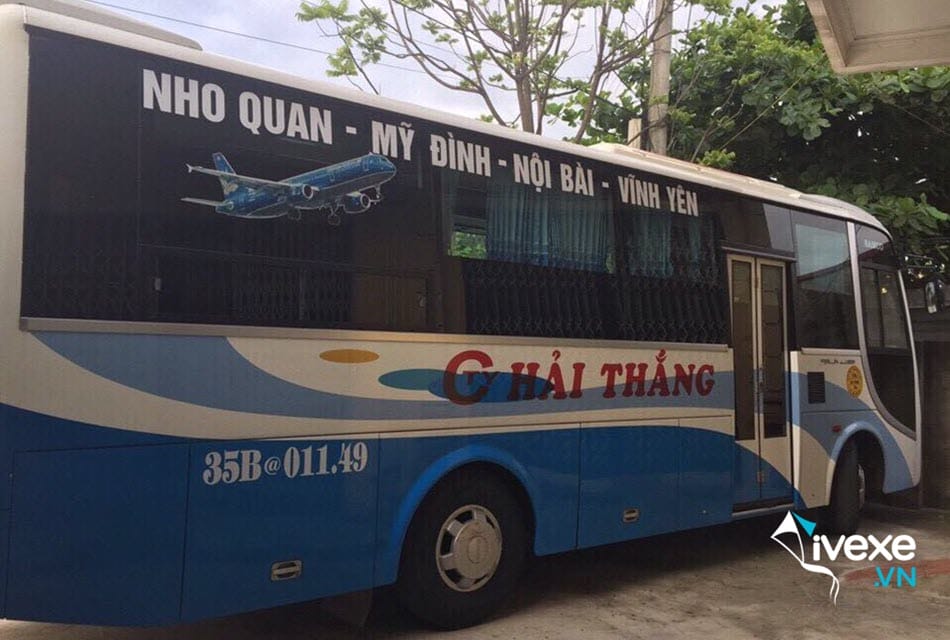 Nhà xe Hải Thắng từ bến xe Ninh Bình đi Hà Nội