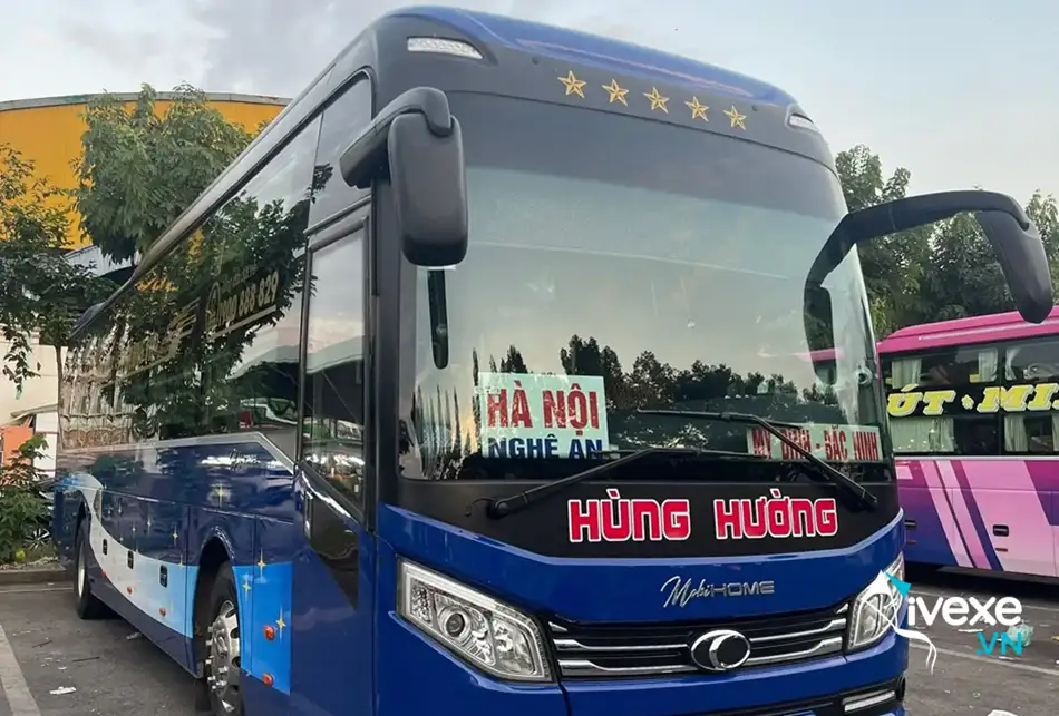 Nhà xe Hùng Hường từ bến xe Lam Hồng đi Nghệ An
