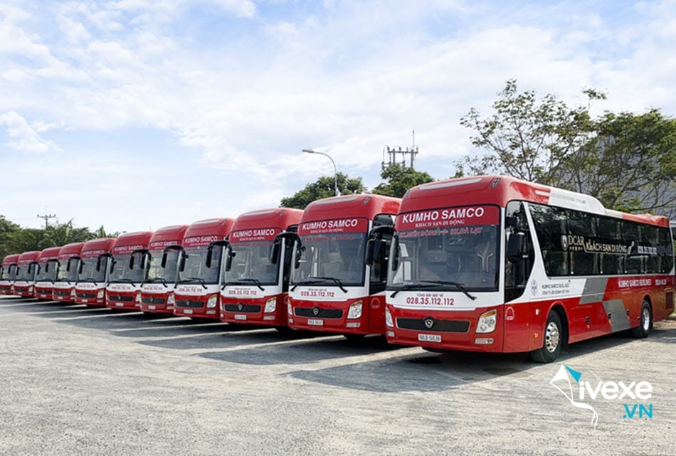 Nhà xe Kumho Samco Buslines từ bến xe Bắc Phan Thiết đi Khánh Hòa