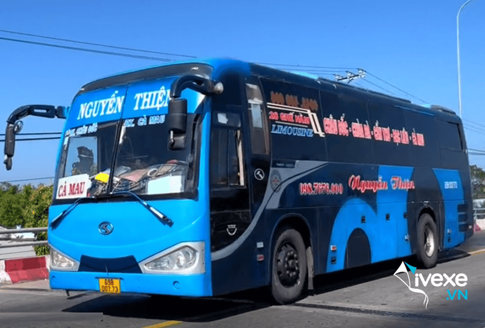 Nhà xe Nguyễn Thiện tuyến bến xe Châu Đốc đi Trà Vinh