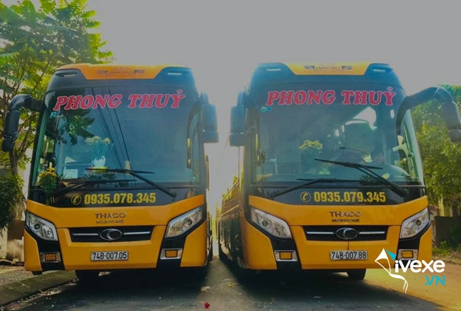 Nhà xe Phong Thủy từ bến xe Thái Bình đi Tuyên Quang