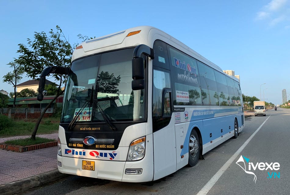 Nhà xe Phú Quý đi Hà Tĩnh từ bến xe Bắc Ninh