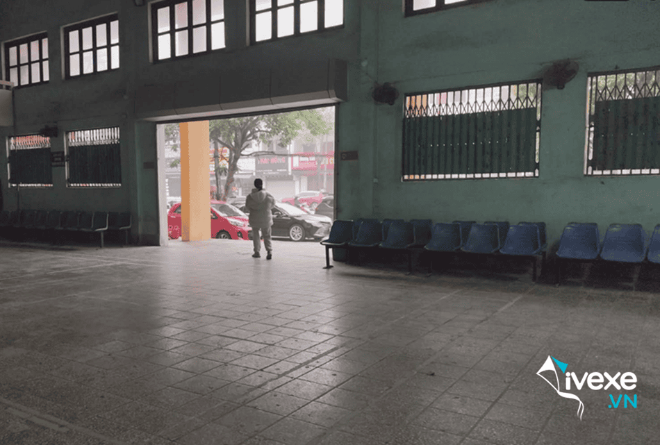 Phòng chờ dành cho hành khách tại bến xe Việt Trì