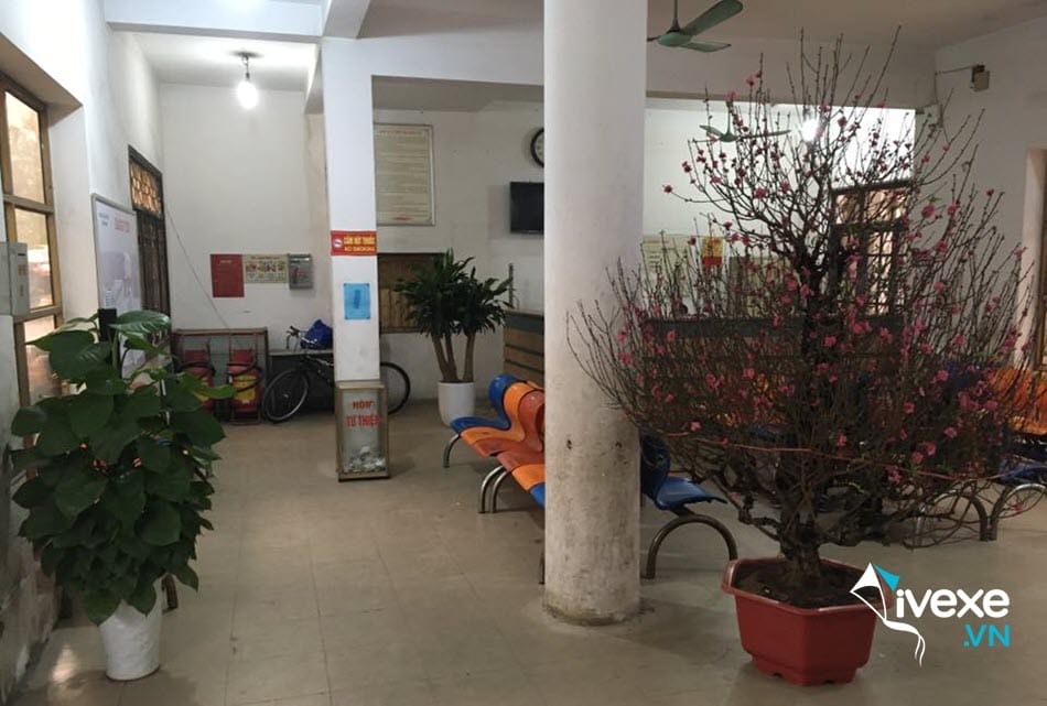 Phòng chờ tại bến xe Bắc Ninh
