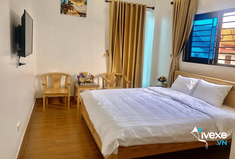 Phòng ngủ sang trọng của Khách sạn Golden Bright's