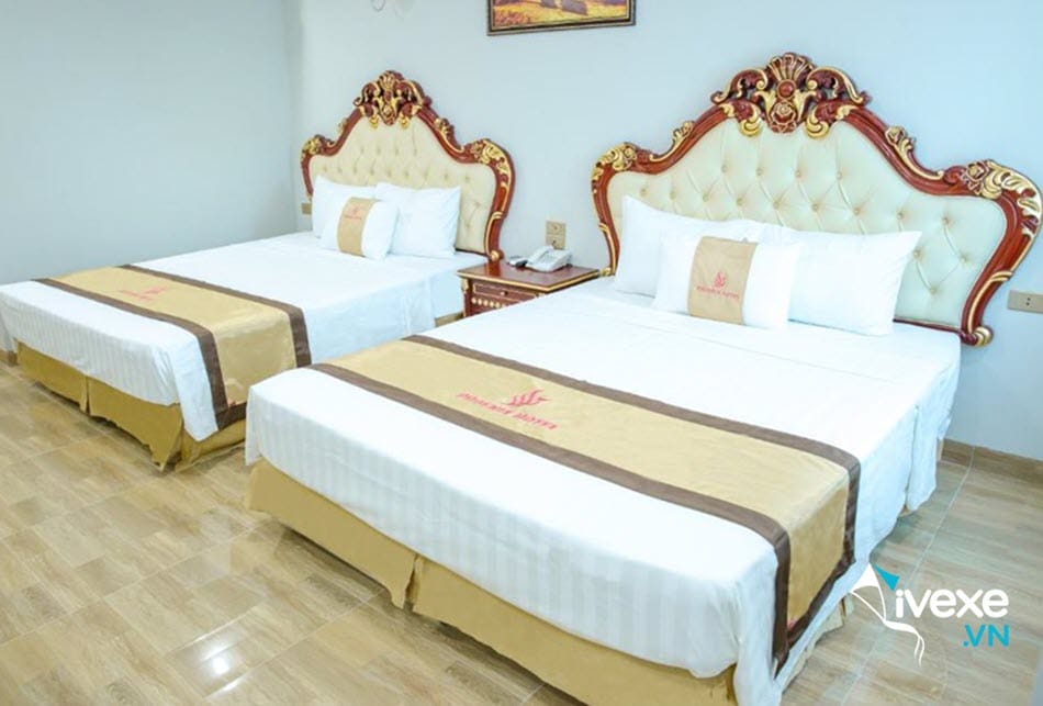 Phòng ngủ sang trọng tại Khách sạn Phượng Hoàng 3 - Thanh Hóa