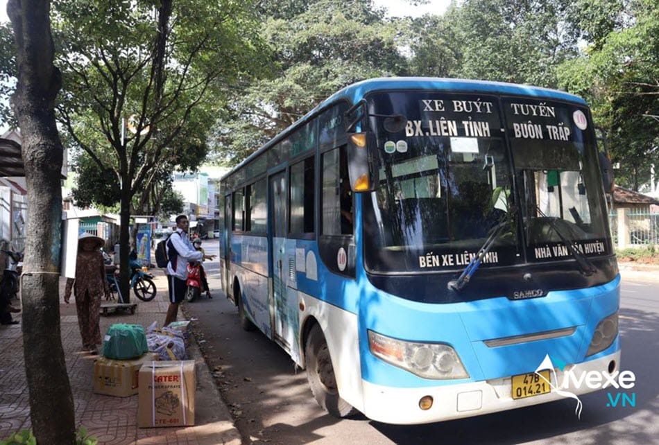 Tuyến xe buýt số 10 kết nối Buôn Ma Thuột - Krong Ana