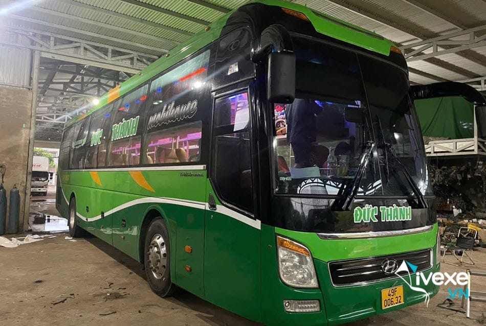 Xe khách Đức Thành đi Thái Bình từ bến xe Kon Tum