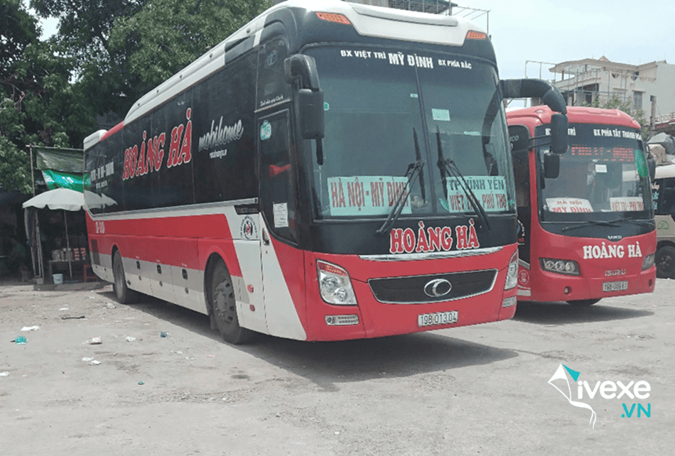 Xe khách Hoàng Hà từ bến xe phía Tây Thanh Hóa đi Phú Thọ