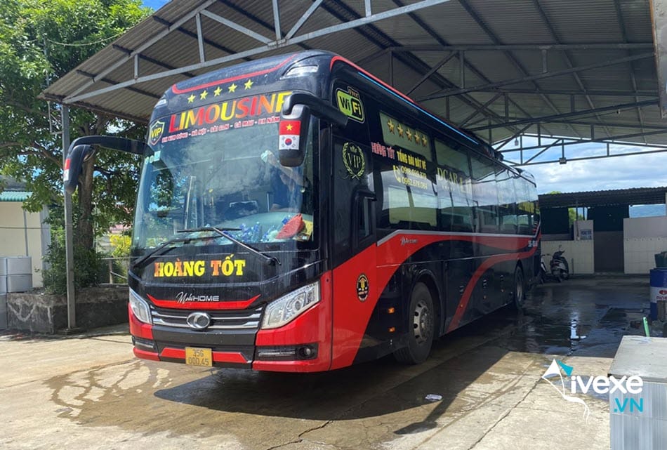 Xe khách Hoàng Tốt đi Cà Mau từ bến xe Ninh Bình