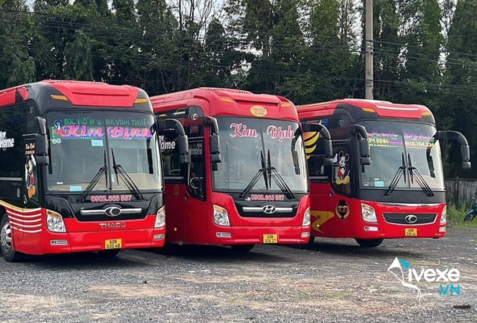 Xe khách Kim Định đi Kiên Giang từ bến xe Long Khánh