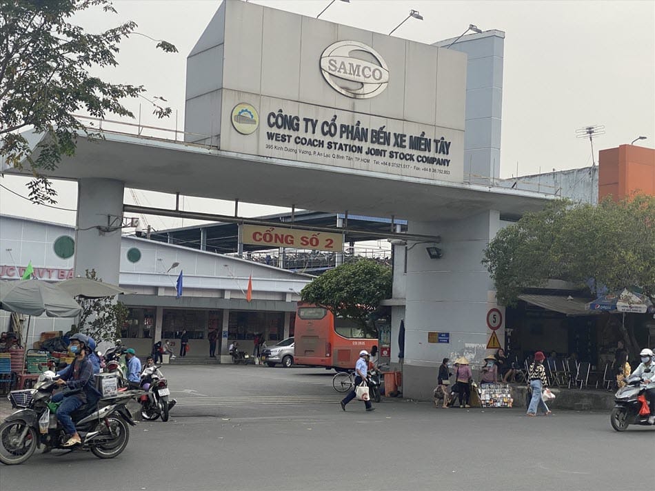 Cà Mau - Bến xe Miền Tây