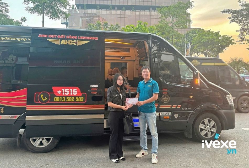 Nhà xe Anh Huy Đất Cảng tuyến Hà Nội đi Hải Phòng