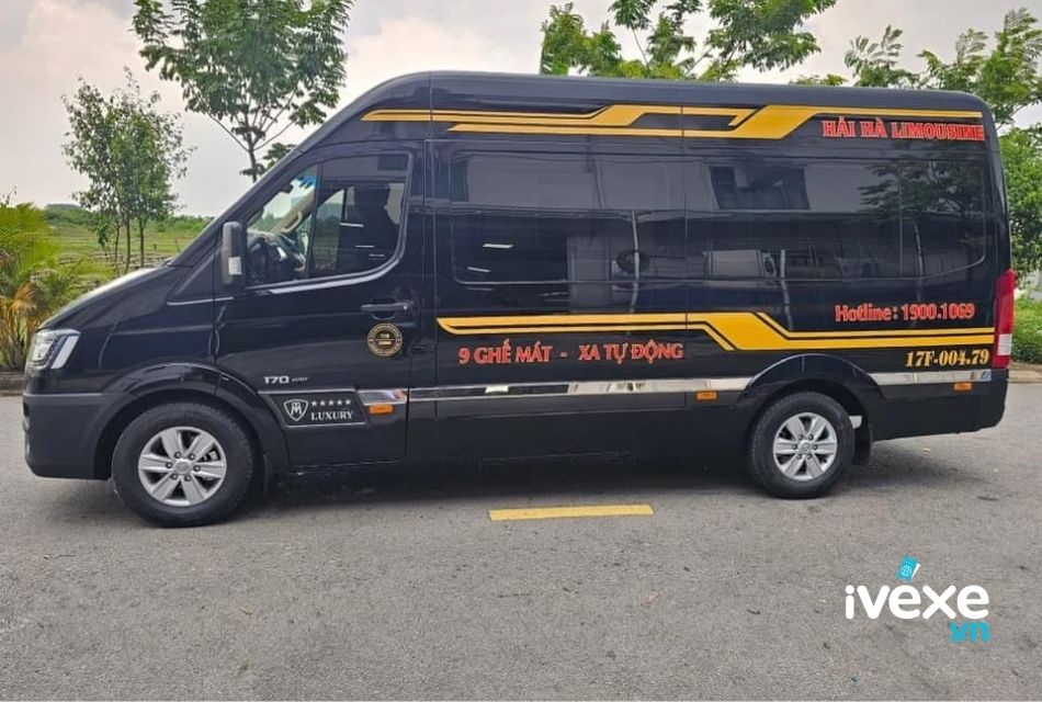 Nhà xe Hà Hải Limousine phục vụ tuyến Hà Nội đi Thái Bình bằng xe Limousine chất lượng cao
