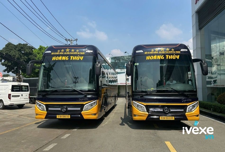 Nhà xe Hoàng Thủy - Xe giường nằm đôi tuyến Sài Gòn đi Đà Lạt - Lâm Đồng
