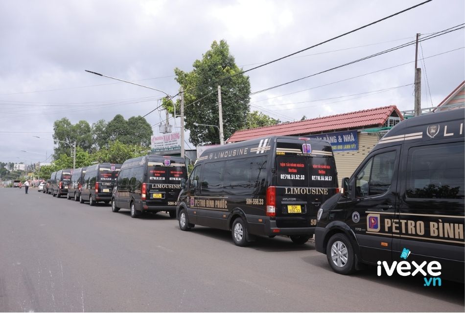 Nhà xe Petro Bình Phước - Xe Limousine từ Sài Gòn đi Bình Phước thoải mái, nhiều tiện nghi