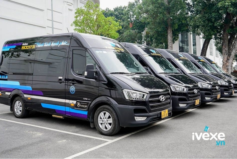 Nhà xe X.E Việt Nam tuyến Hà Nội đi Thái Bình phục vụ dòng xe Limousine cao cấp