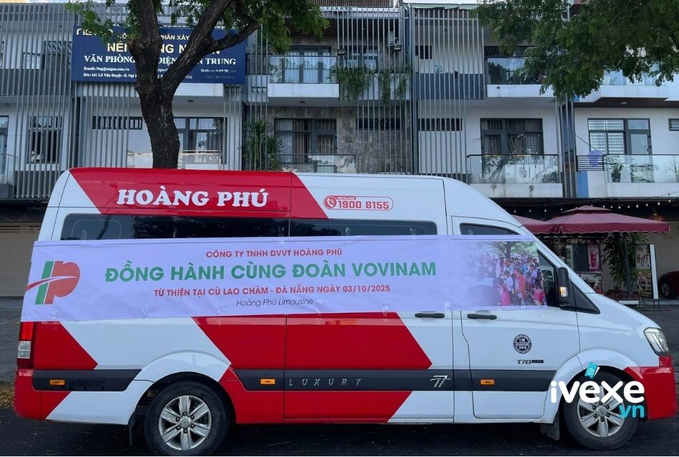Nhà xe Hoàng Phú Limousine tuyến Bến xe Bãi Cháy đi Hà Nội