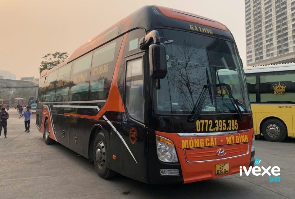 Nhà xe Ka Long chạy tuyến Hà Nội đi Quảng Ninh bằng xe giường nằm cao cấp