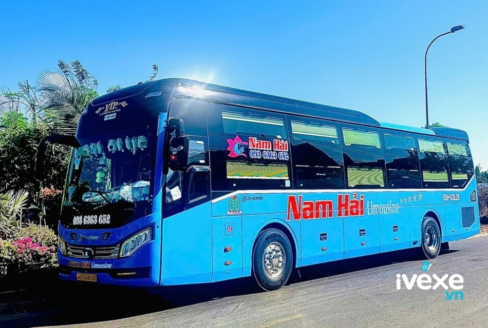 Xe giường nằm Nam Hải Limousine tuyến Sài Gòn đi Mũi Né