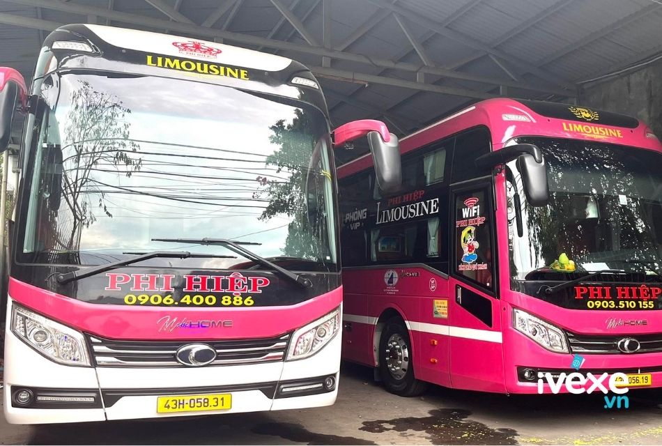 Nhà xe Phi Hiệp tuyến Sài Gòn đi Đà Nẵng