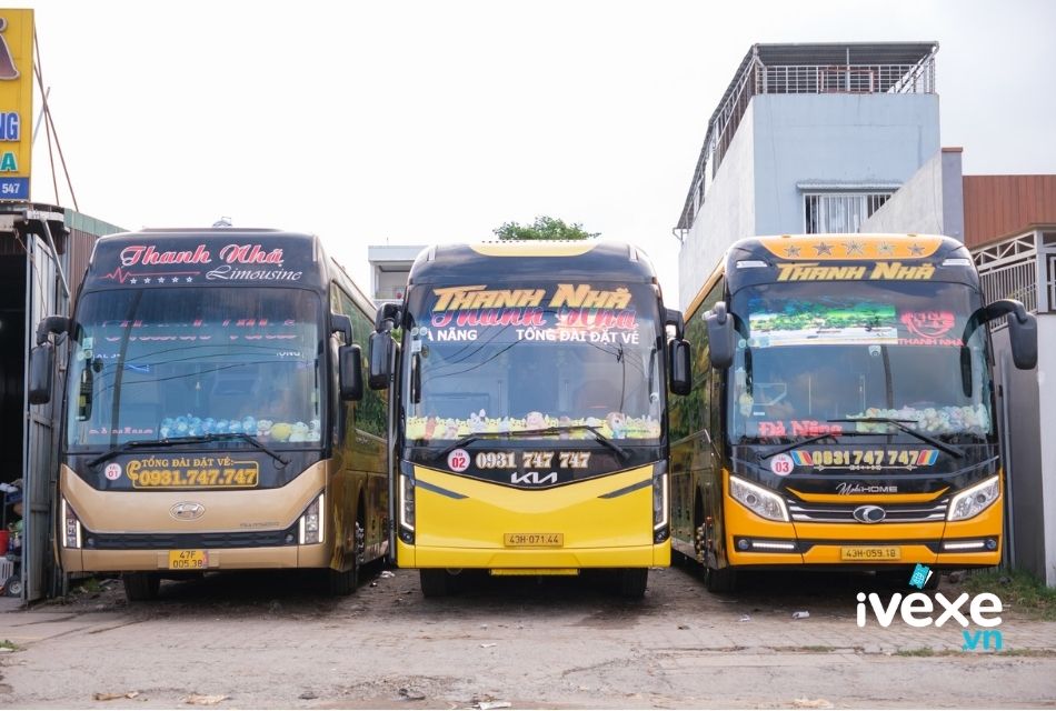 Nhà xe Thanh Nhã tuyến Buôn Ma Thuột đi Đà Nẵng