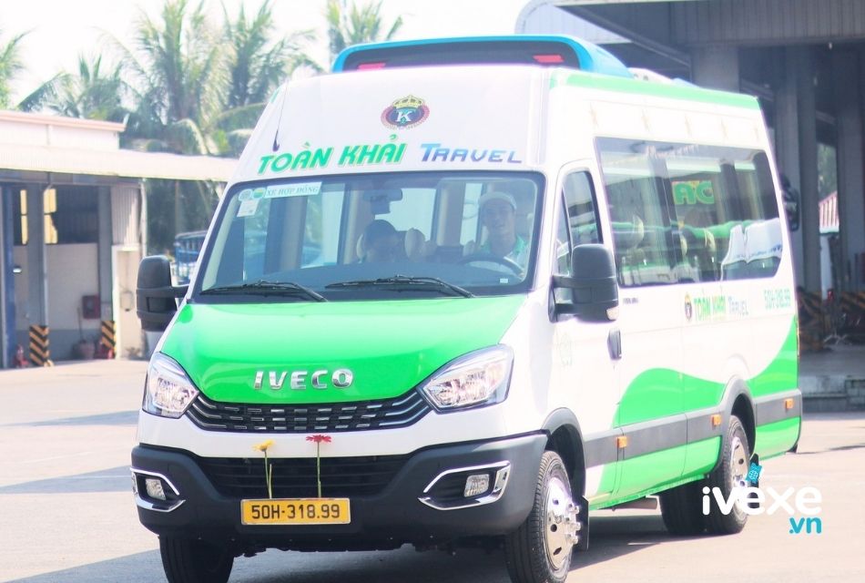 Nhà xe Toàn Khải Travel tuyến Sài Gòn đi Mũi Né