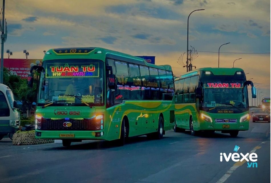 Nhà xe Tuấn Tú Express - Xe giường nằm đôi tuyến Sài Gòn đi Phan Thiết