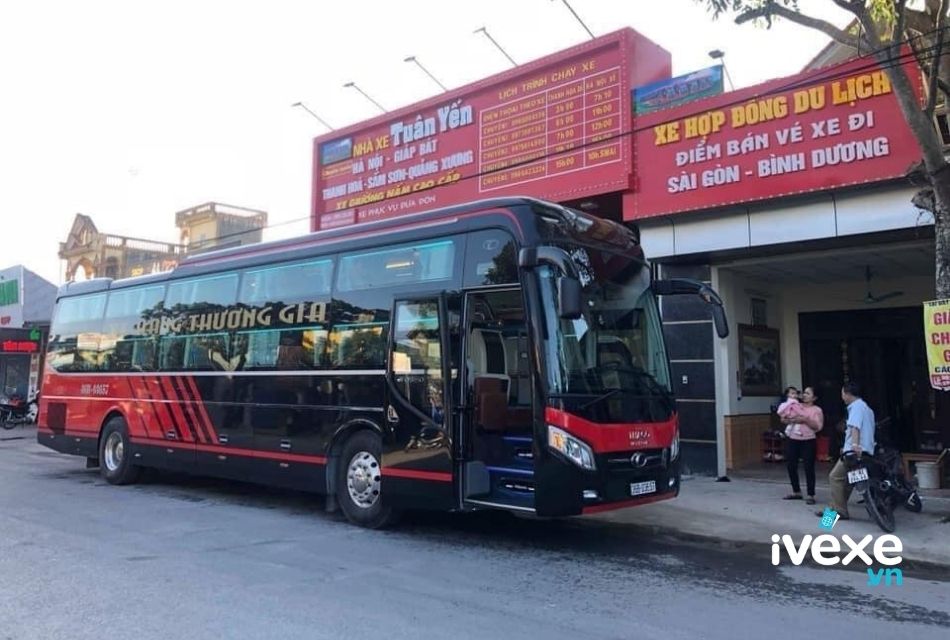 Nhà xe Tuân Yến tuyến Hà Nội đi Thanh Hóa