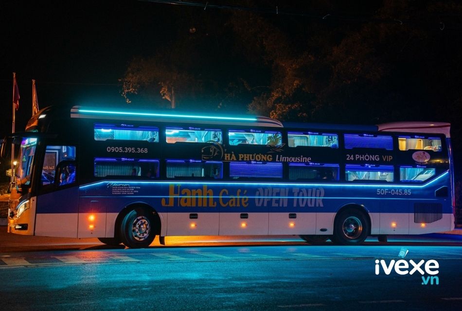 Nhà xe Hạnh Cafe với dòng xe Limousine cao cấp trên tuyến Nha Trang đi Sài Gòn