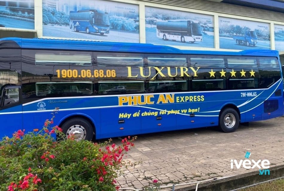 Nhà xe Phúc An Express tuyến Nha Trang đi Sài Gòn