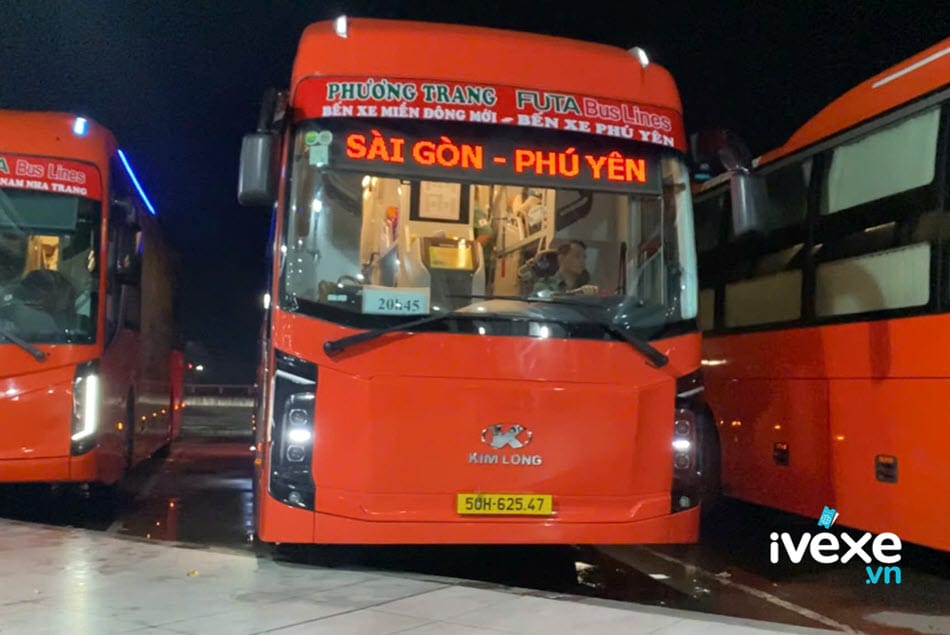 Nhà xe Phương Trang Phú Yên đi Sài Gòn