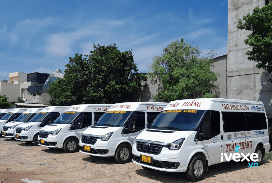 Nhà xe Toàn Thắng phục vụ tuyến Sài Gòn - Vũng Tàu