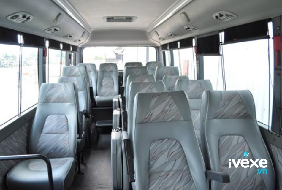 Dòng xe ghế ngồi 29 chỗ của nhà xe Hùng Nhung