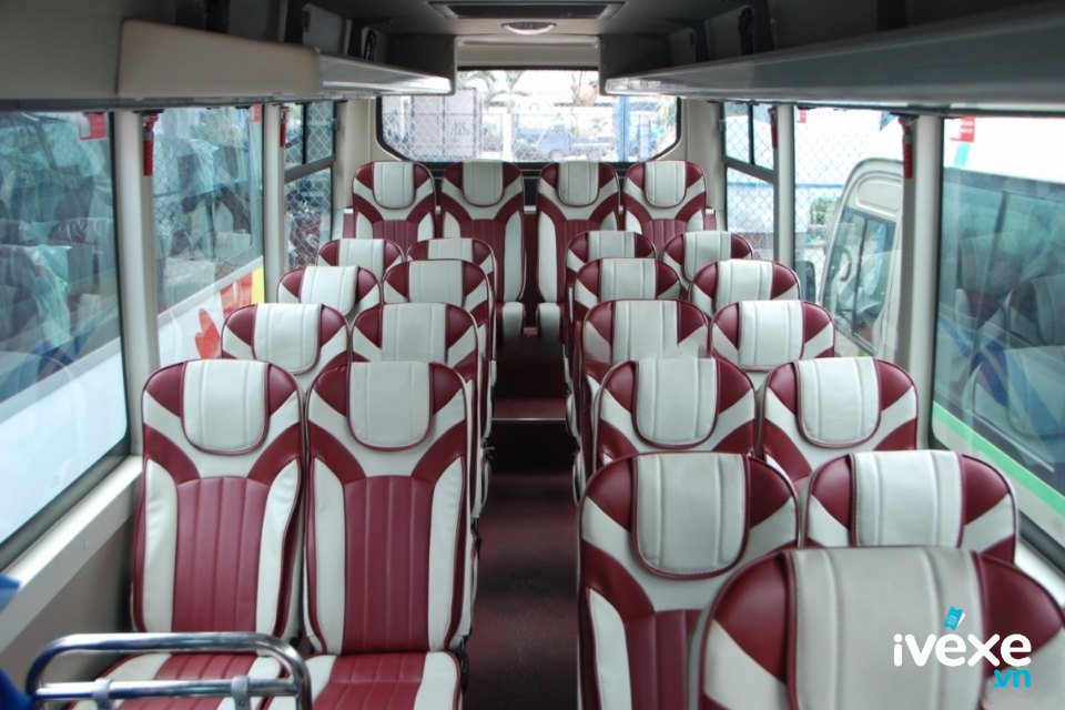 Dòng xe ghế ngồi tiêu chuẩn 29 - 45 chỗ của nhà xe Đại Dương