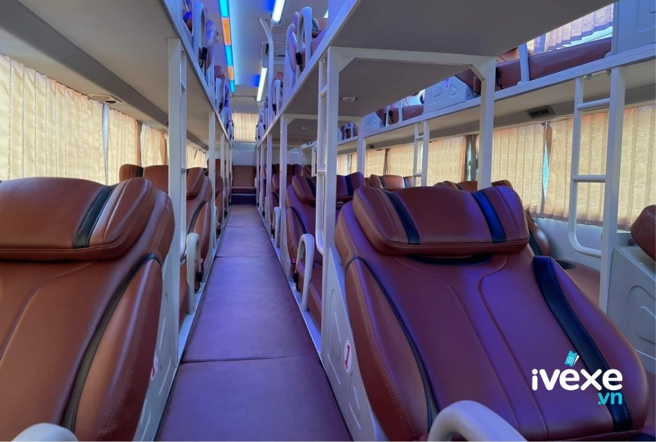 Dòng xe giường nằm 40 chỗ của nhà xe Boon Dung