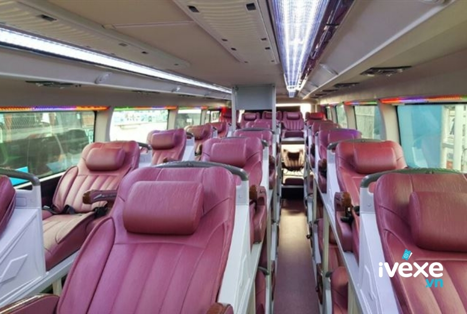 Dòng xe giường nằm 40 chỗ của nhà xe Lâm Trang