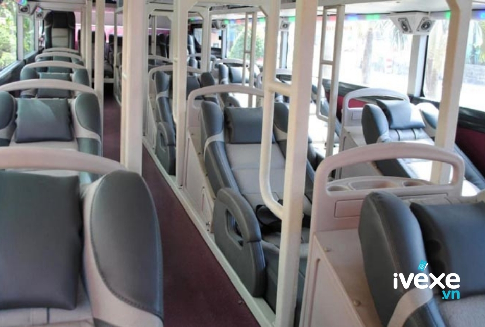 Nội thất dòng xe giường nằm 40 chỗ của nhà xe Dương Phong