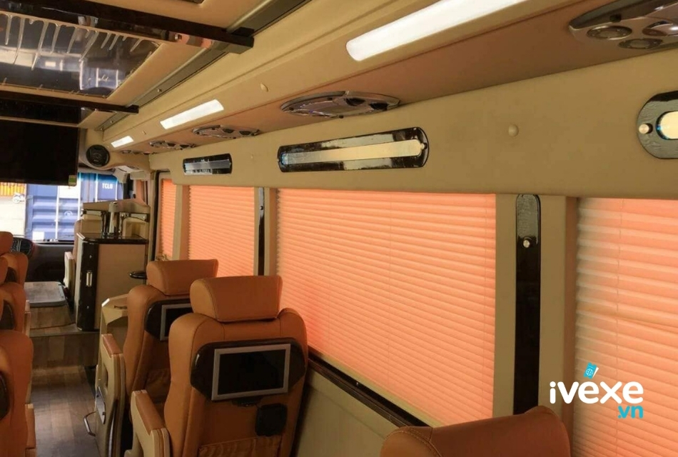 Dòng xe Limousine cao cấp của nhà xe Cường Thịnh (Cao Bằng)
