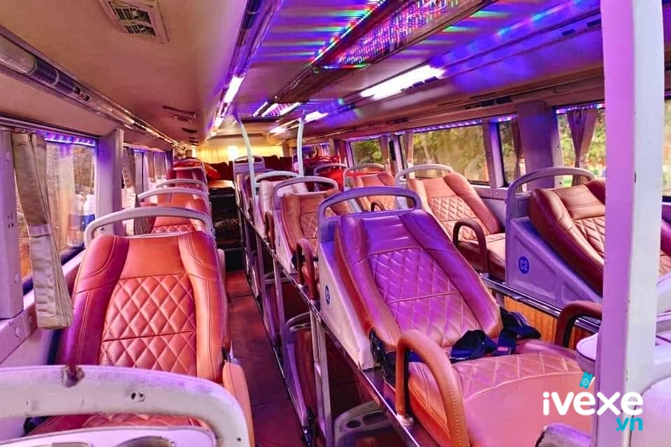 Dòng xe giường nằm 44 chỗ phổ thông của nhà xe Minh Lực
