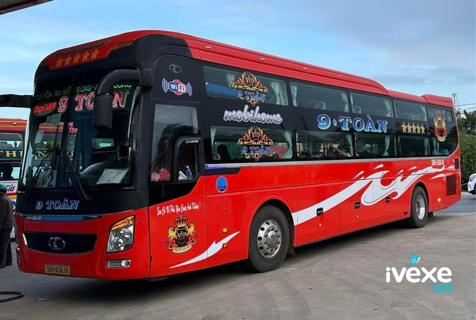 Nhà xe 9 Toàn chuyên tuyến Sài Gòn - Phú Yên