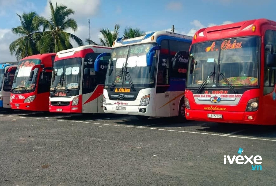 Nhà xe A Châu vận chuyển hành khách tuyến Kiên Giang - Bình Dương