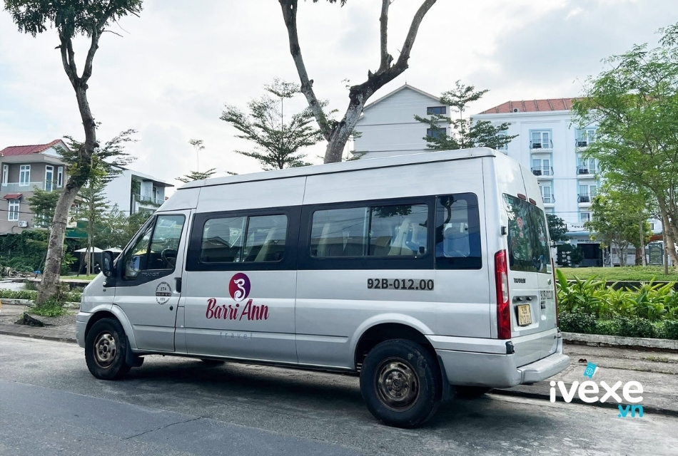Nhà xe Barri Ann Travel chuyên phục vụ hành khách tuyến Quảng Nam đi Đà Nẵng