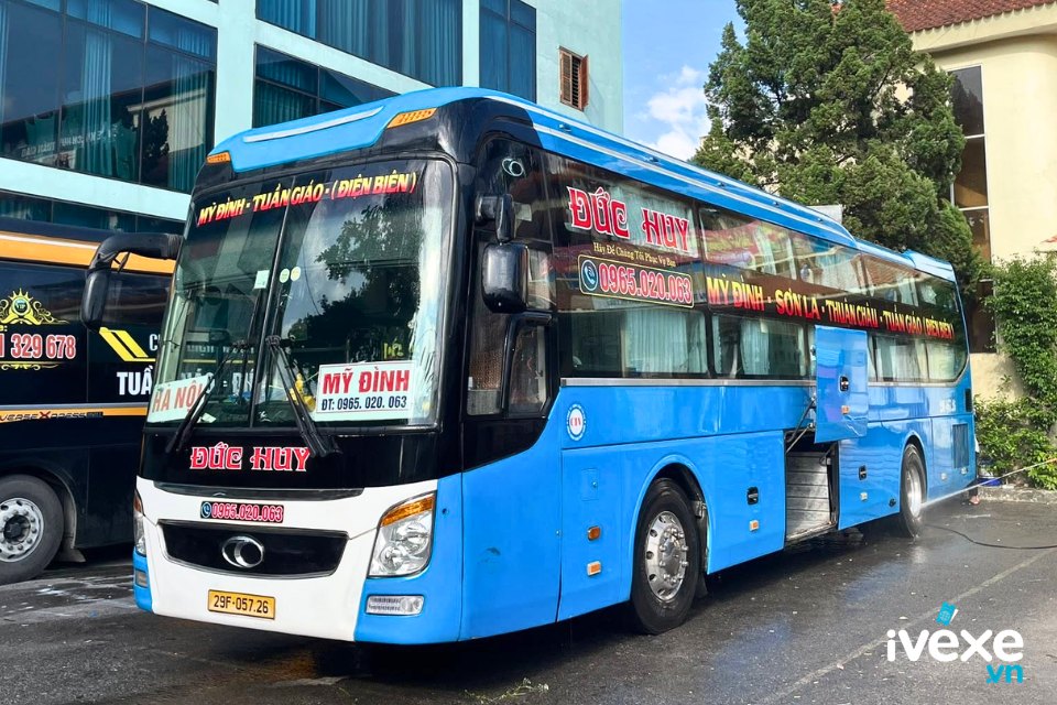 Nhà xe Đức Huy chuyên phục vụ hành khách tuyến Vĩnh Phúc đi Điện Biên